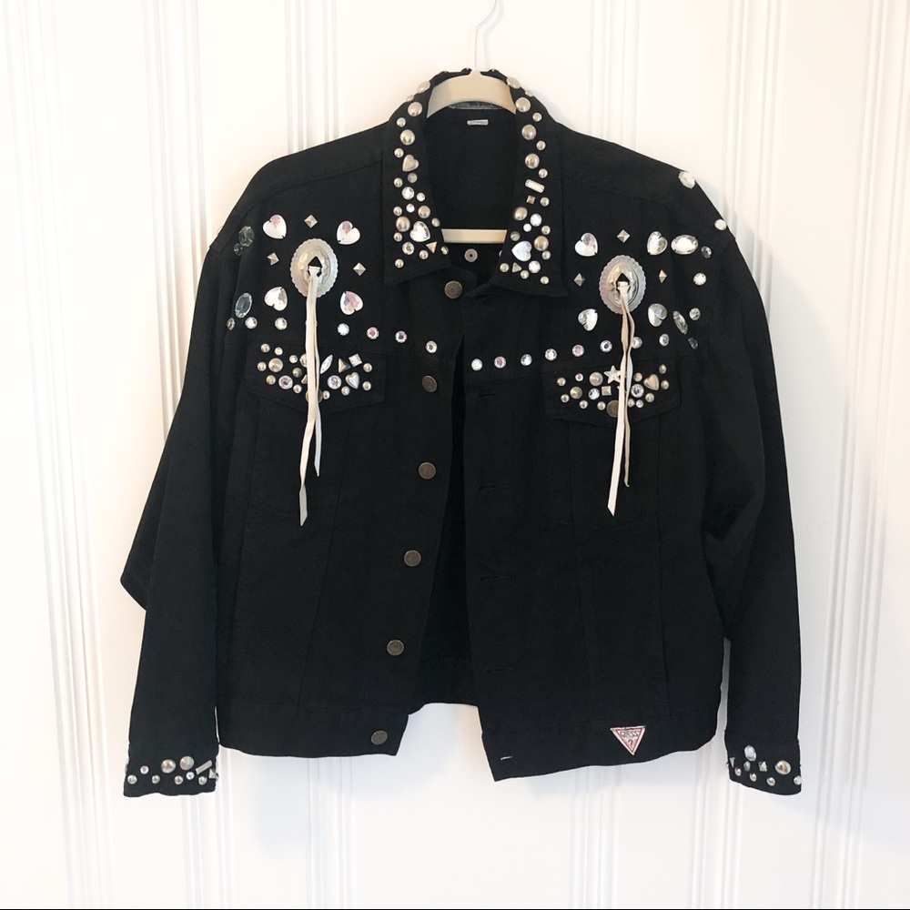 Guess George Marciano Vintage 80s 90s Jean Jacket